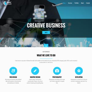 Creative website Designing for business in Bangalore