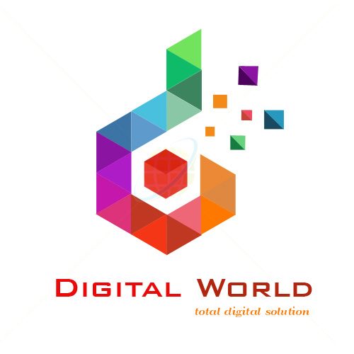 Creative logo for Digital world in Bangalore