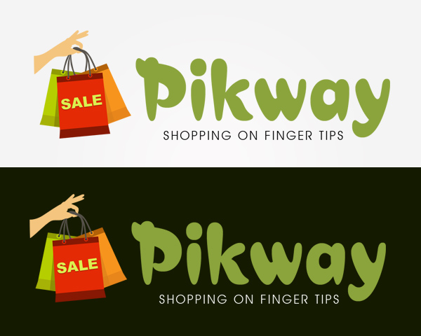 Creative logo design for pikway in bangalore
