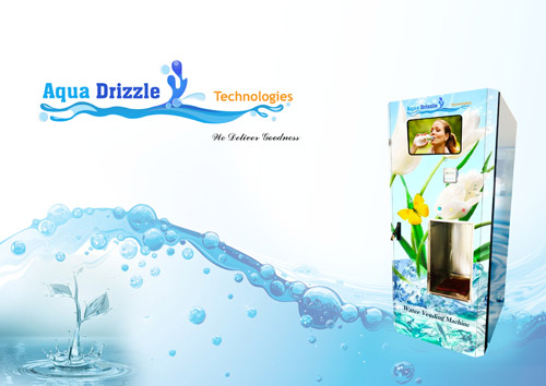 Logo for broucher design aquadrizzle in Bangalore